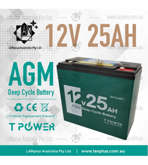 Batería 12V/25Ah